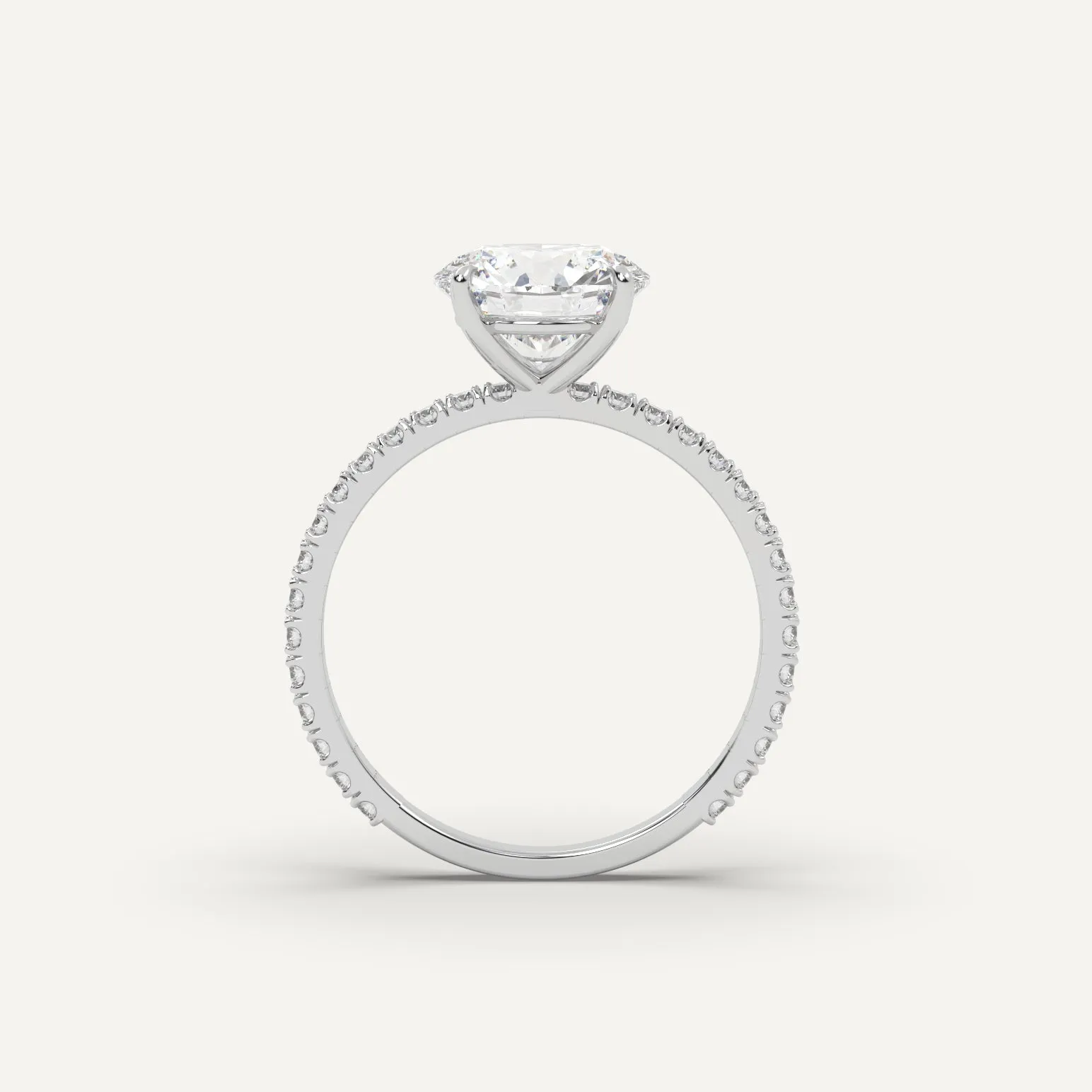 1 3/4 carat Round Cut Diamond Ring