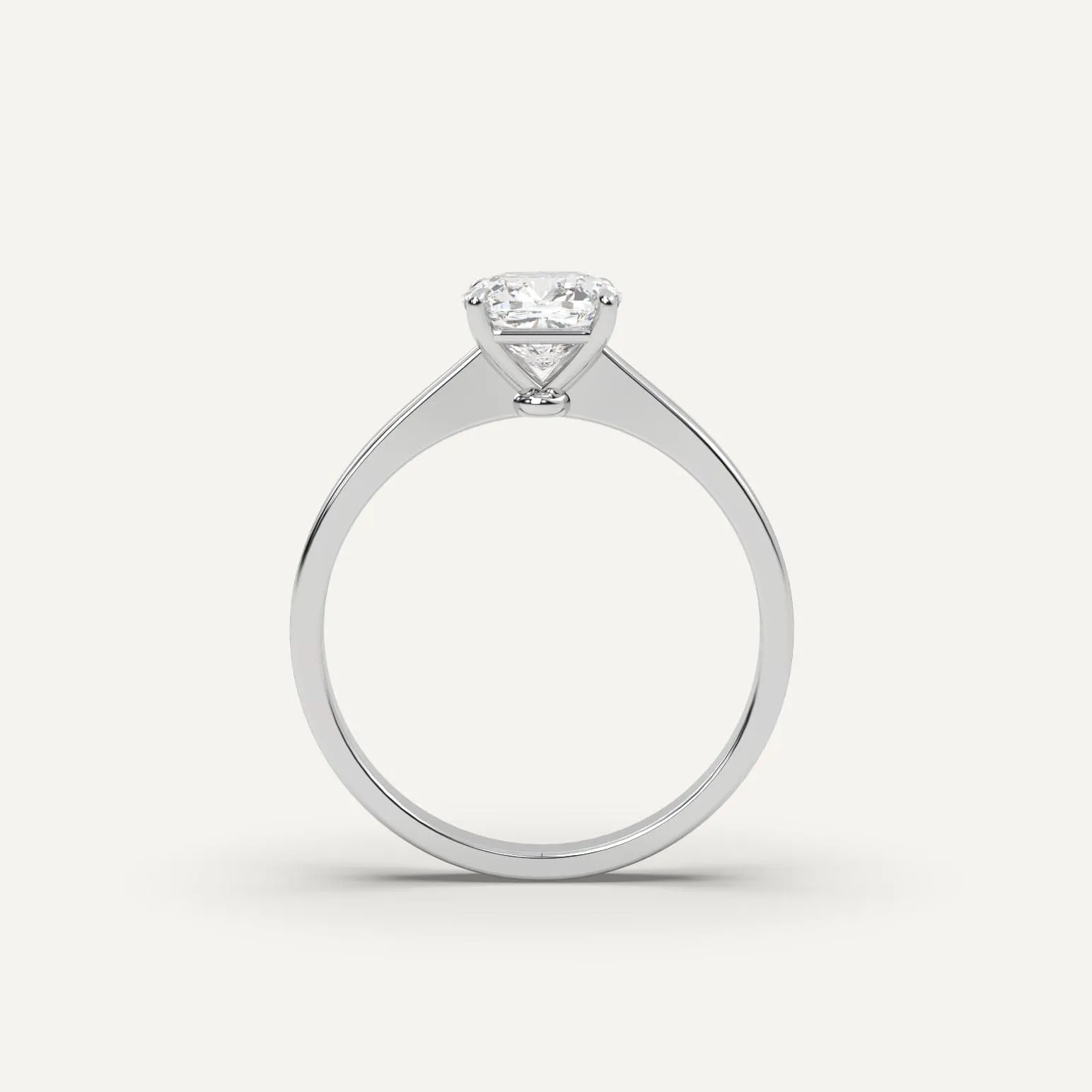 1 carat Cushion Cut Diamond Ring