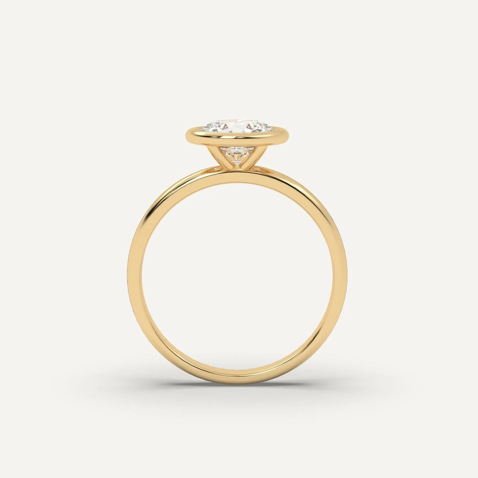 1 carat Round Cut Diamond Ring