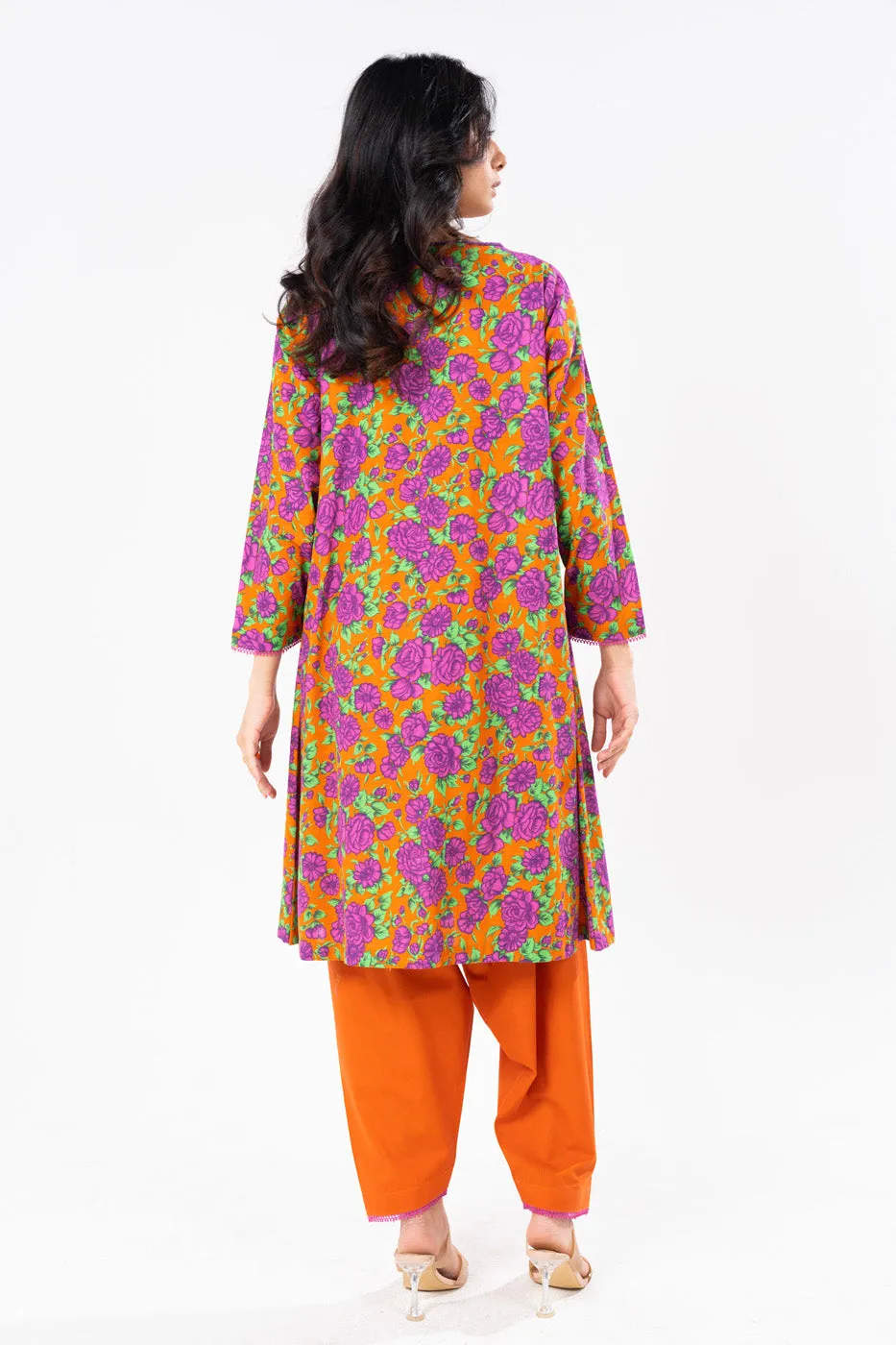 1 Pc Printed Khaddar Shirt 