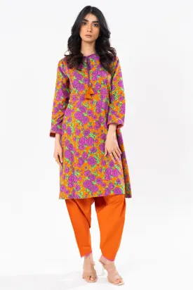 1 Pc Printed Khaddar Shirt 