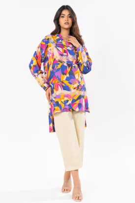 1 Pc Printed Khaddar Shirt 