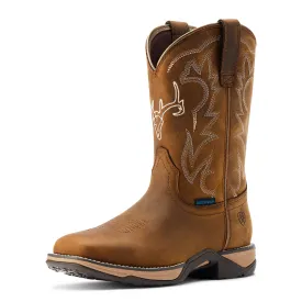 10042593 Ariat Women's Anthem Deer H2O Western Boot - Distressed Brown