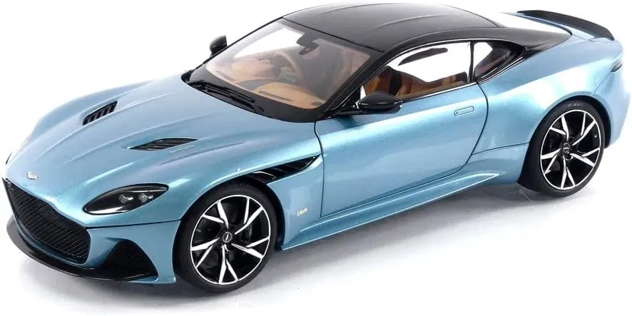 1/18 Aston Martin DBS Superleggera (Light Blue Pearl / Carbon Black Roof)