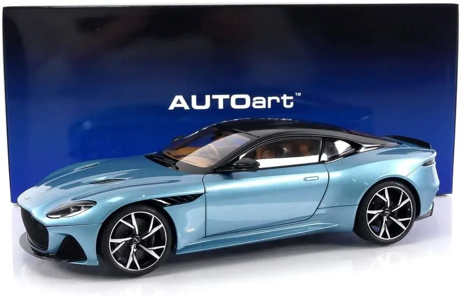 1/18 Aston Martin DBS Superleggera (Light Blue Pearl / Carbon Black Roof)