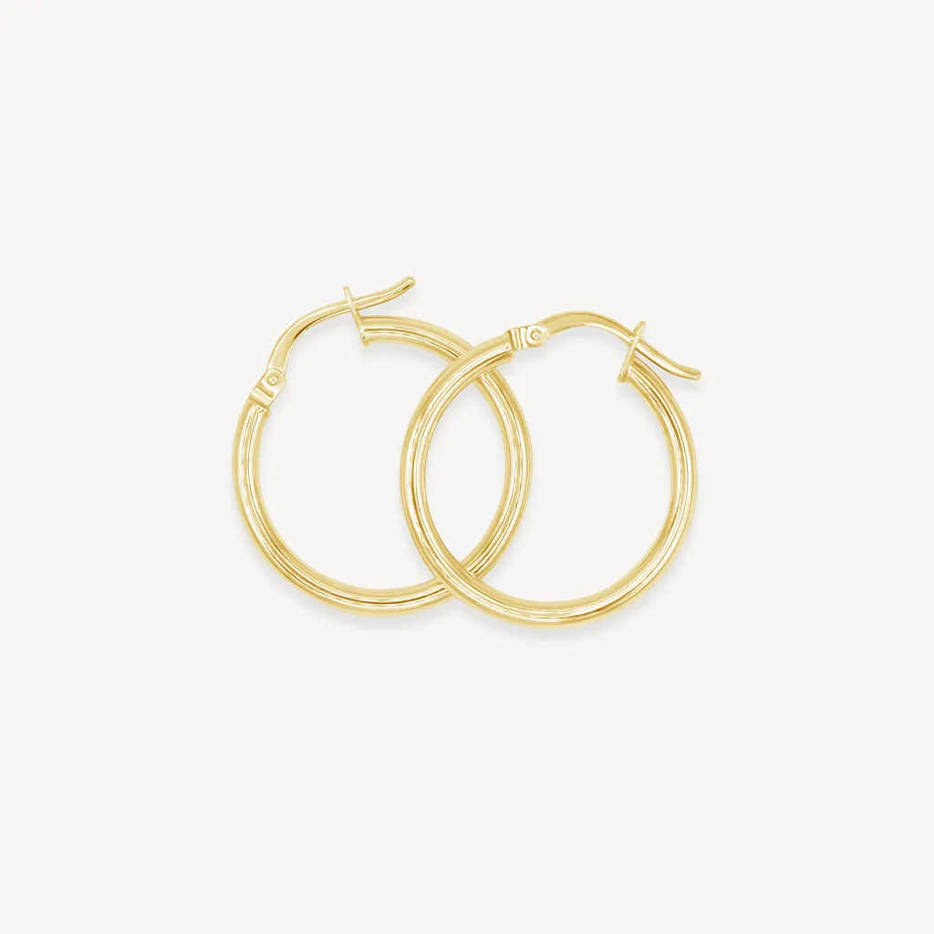 14k Gold Hoop Earrings