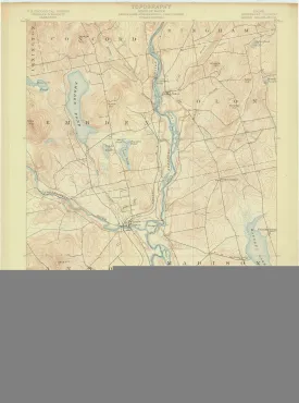 1904 Anson, ME - Maine - USGS Topographic Map