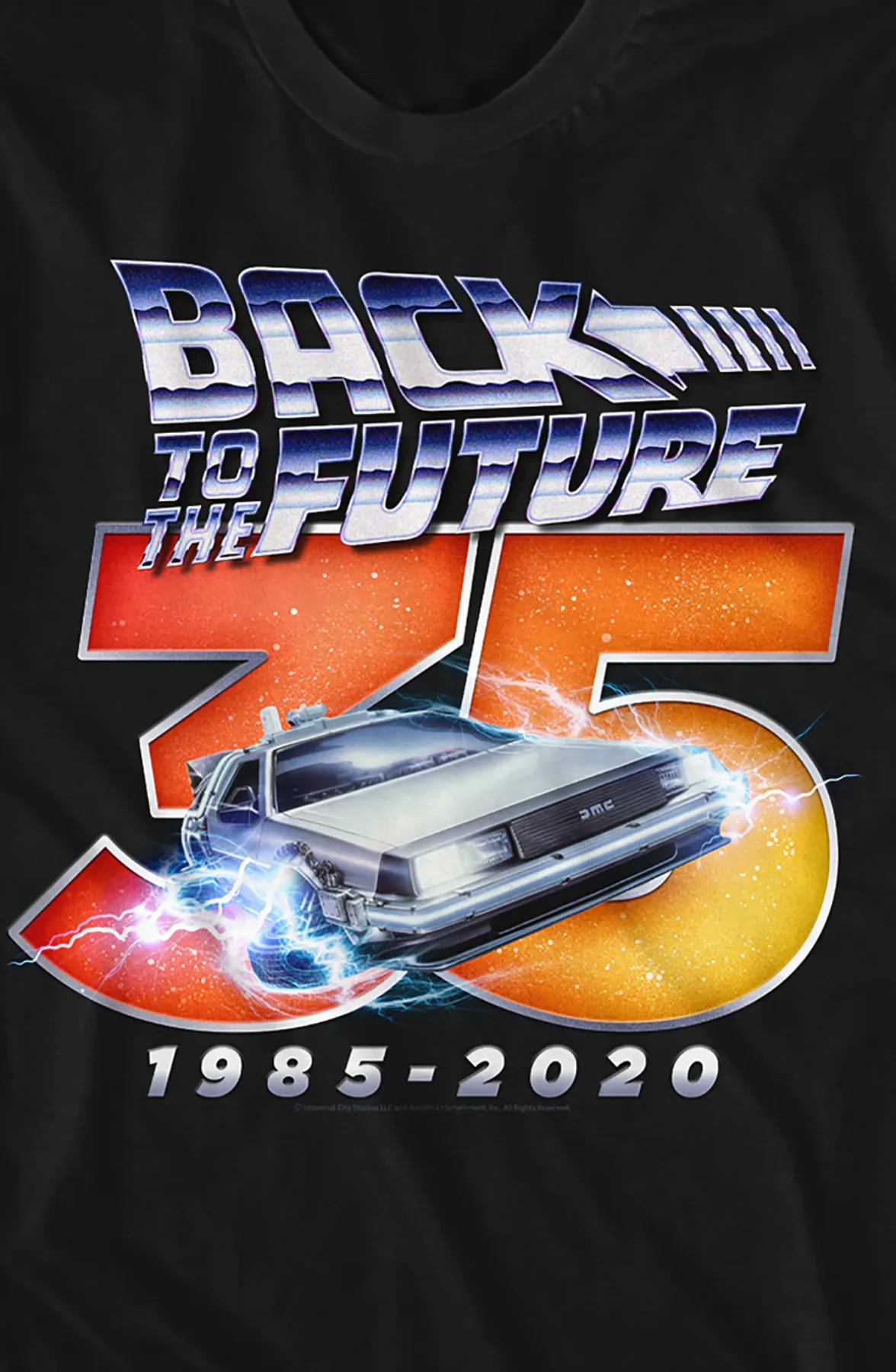 1985-2020 35th Anniversary Back To The Future T-Shirt