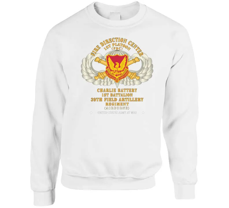 39th Field Artillery Regiment, 1st Platoon, Fdc, Charlie Battery, 1st Battalion Airborne X 300 T Shirt