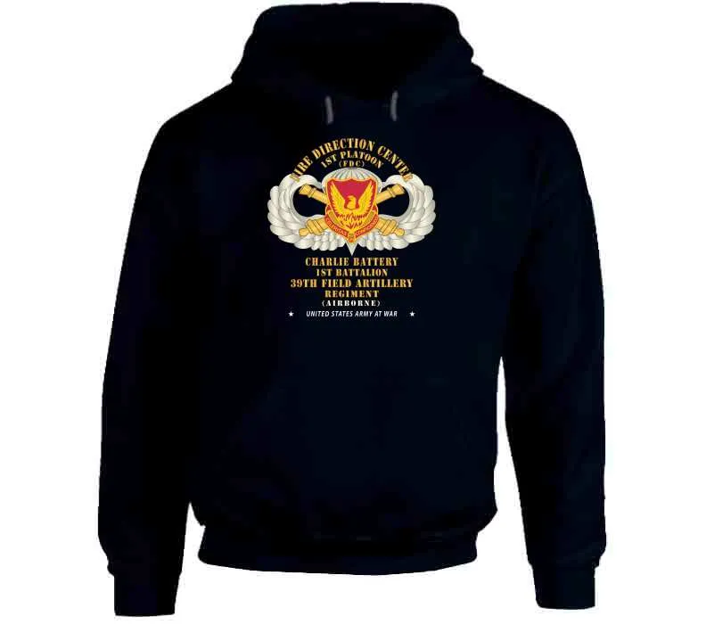 39th Field Artillery Regiment, 1st Platoon, Fdc, Charlie Battery, 1st Battalion Airborne X 300 T Shirt