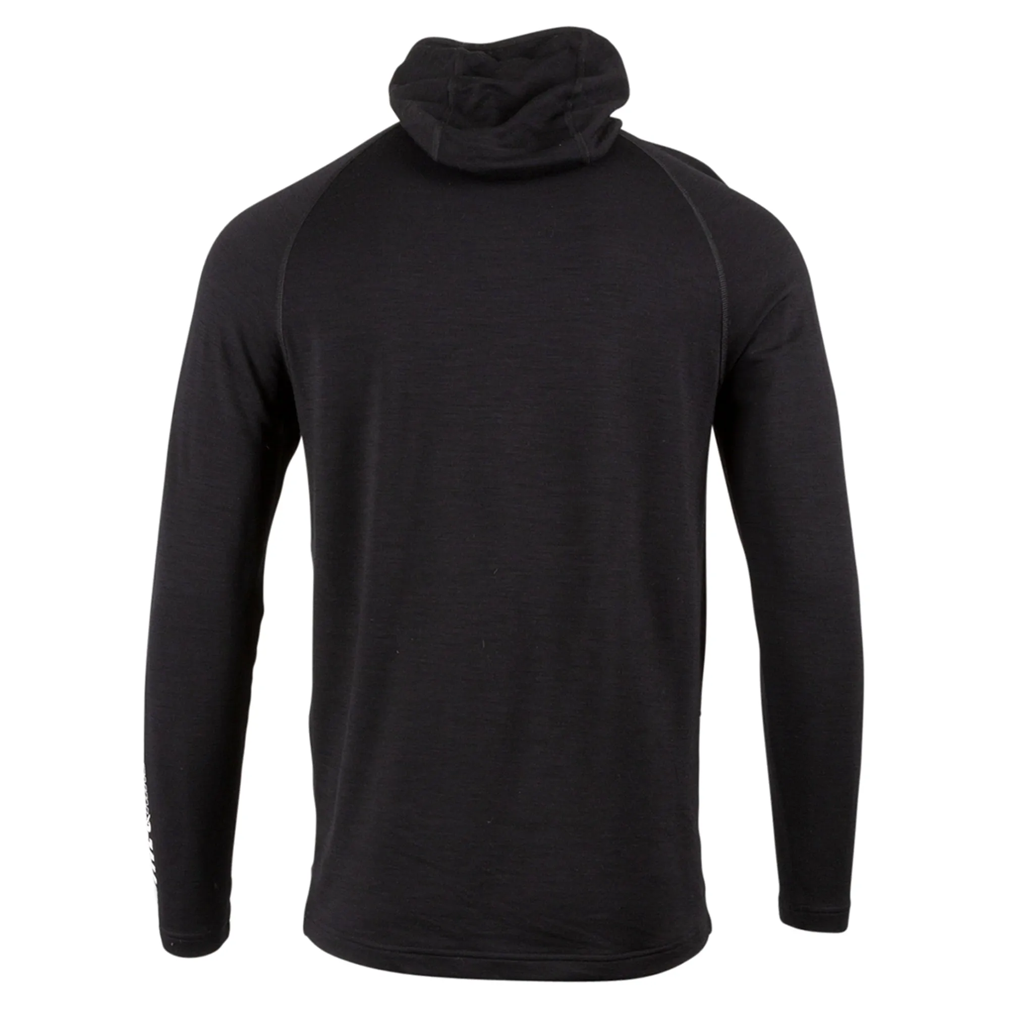 509  Black (2021) FZN Merino Hoodie Low-Profile Balaclava Hood Base Layer Level 2 Warmth