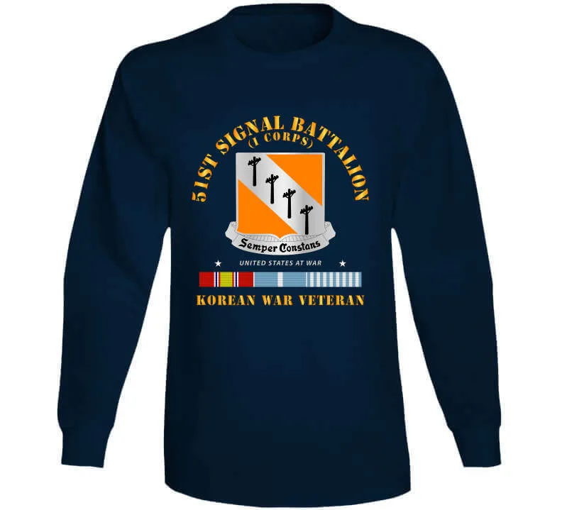 51st Signal Battalion - Korean War Veteran T Shirt