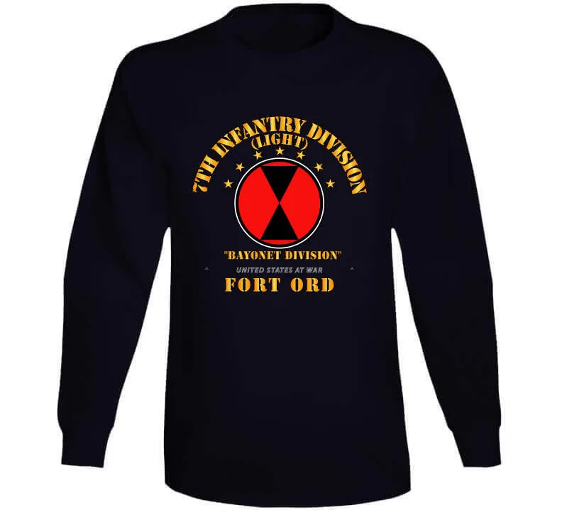 7th Infantry Division - Fr Ord T Shirt