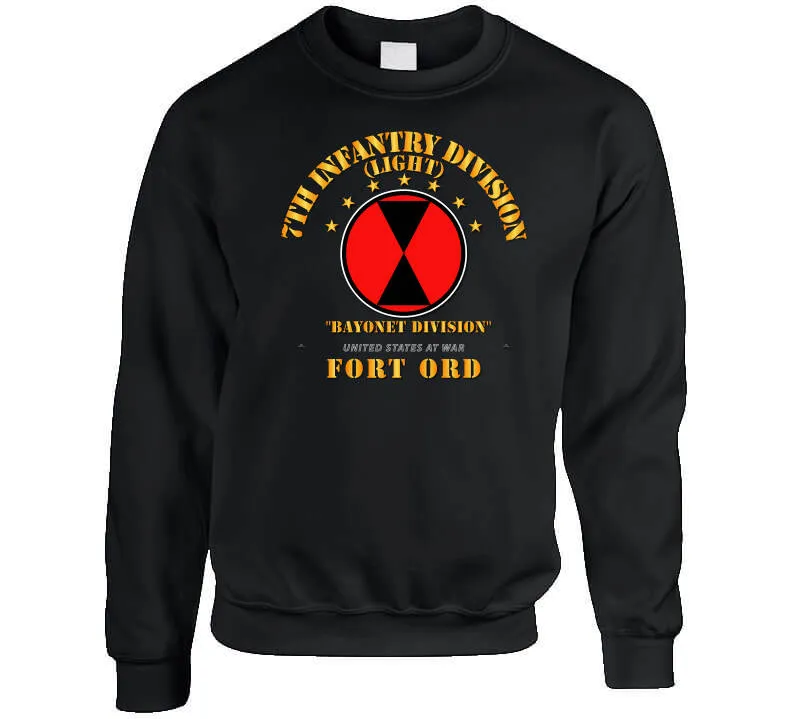 7th Infantry Division - Fr Ord T Shirt