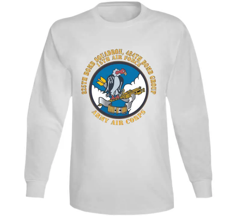 825th Bomb Squadron, 484th Bomb Group - 15th Aaf - V2 Color W Txt X 300 T Shirt