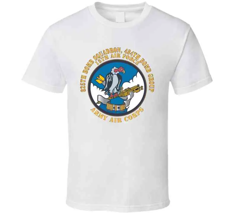 825th Bomb Squadron, 484th Bomb Group - 15th Aaf - V2 Color W Txt X 300 T Shirt