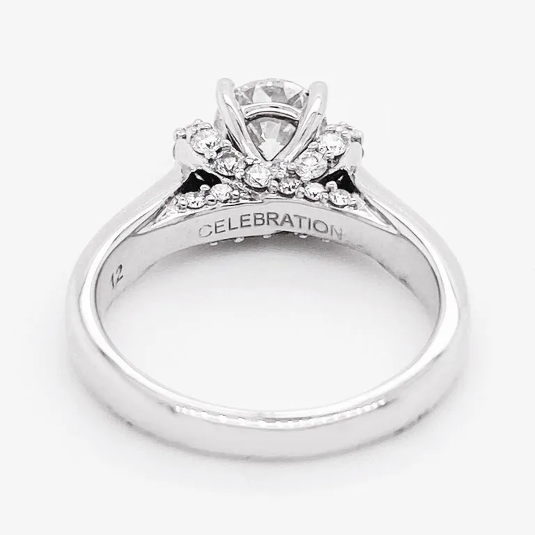 .88 Carat Cathedral Solitaire Ring