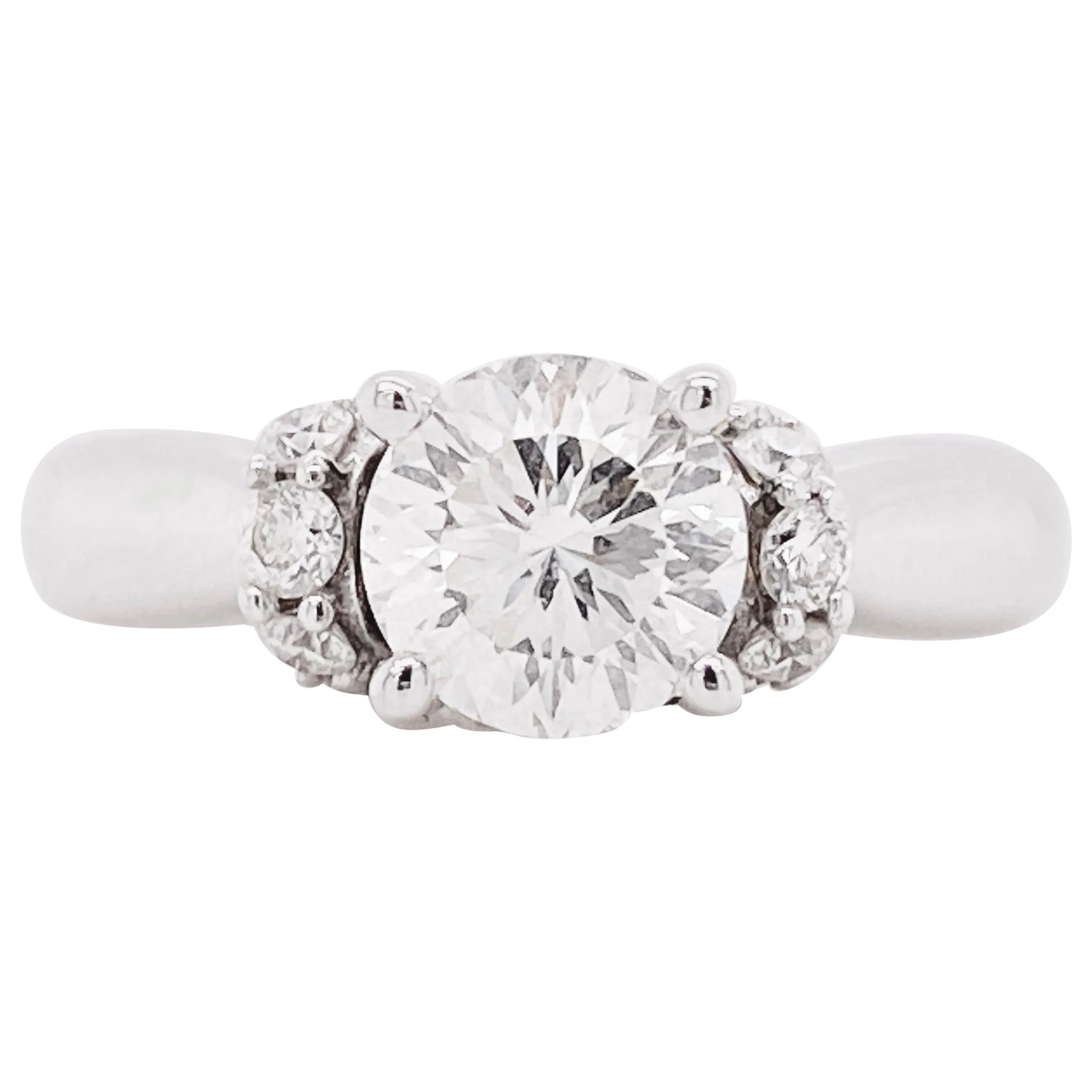 .88 Carat Cathedral Solitaire Ring