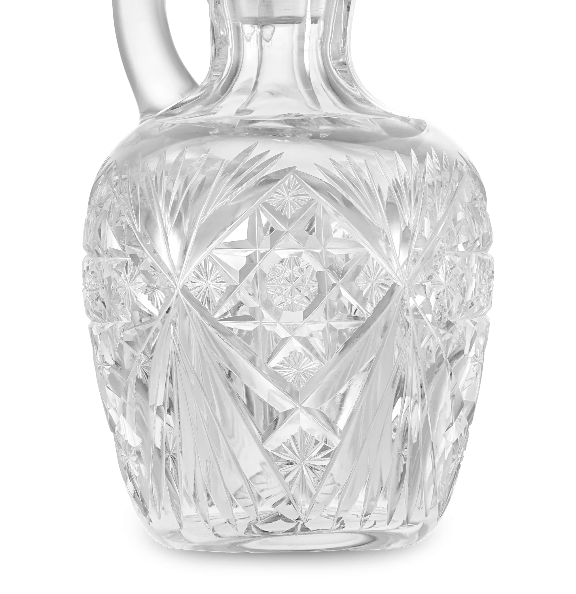 American Brilliant Period Cut Glass Cruet