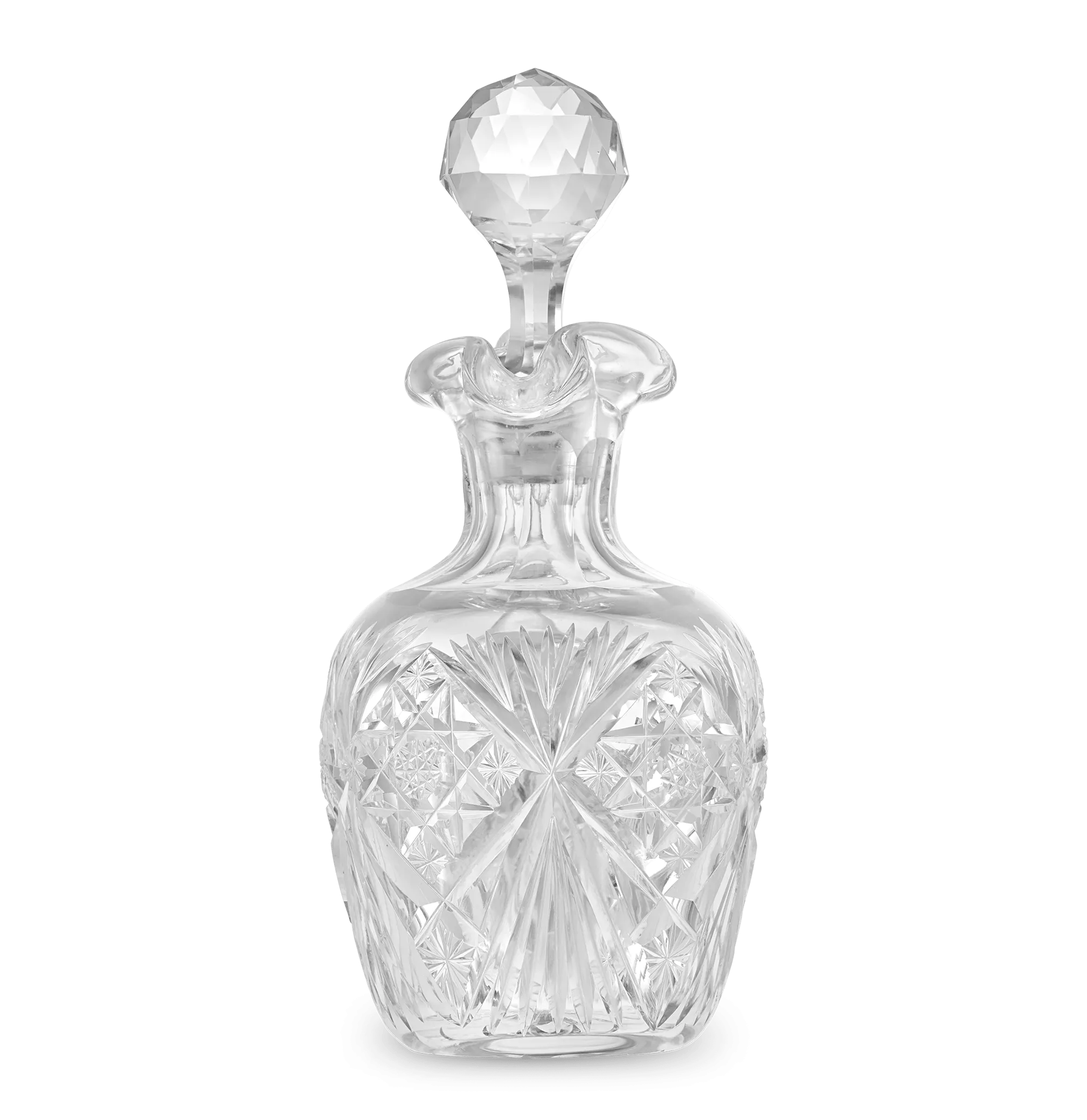 American Brilliant Period Cut Glass Cruet