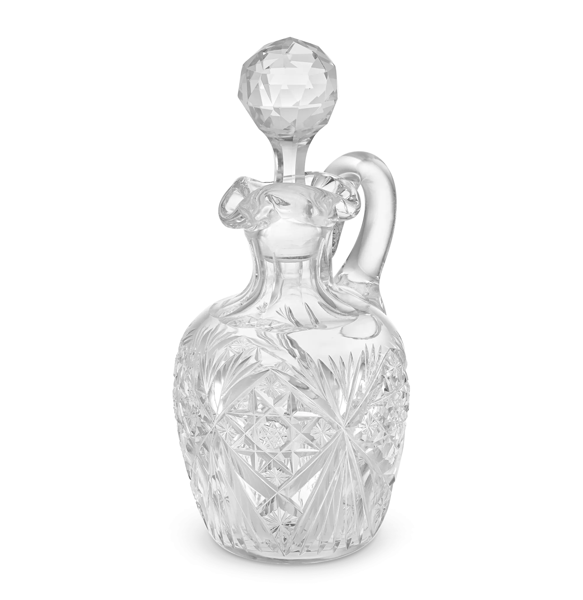 American Brilliant Period Cut Glass Cruet