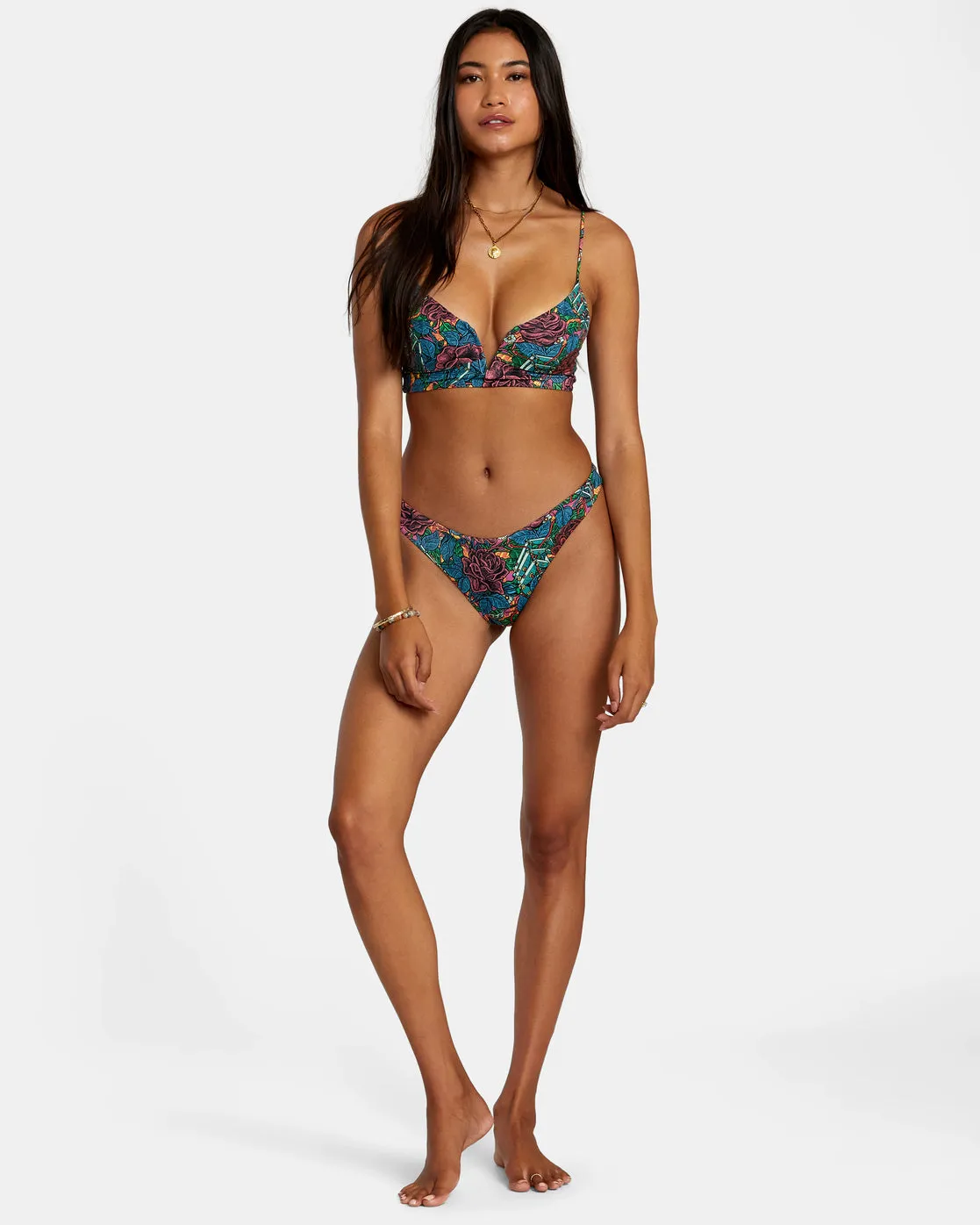 Ander V-Wire Crop Bikini Top - Multi