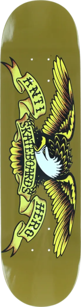 Antihero Classic Eagle Skateboard Deck -8.06 Brown DECK ONLY