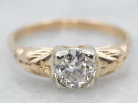 Antique 1930's Diamond Engagement Ring