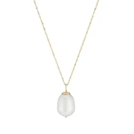 Baroque Pearl Drop Necklace