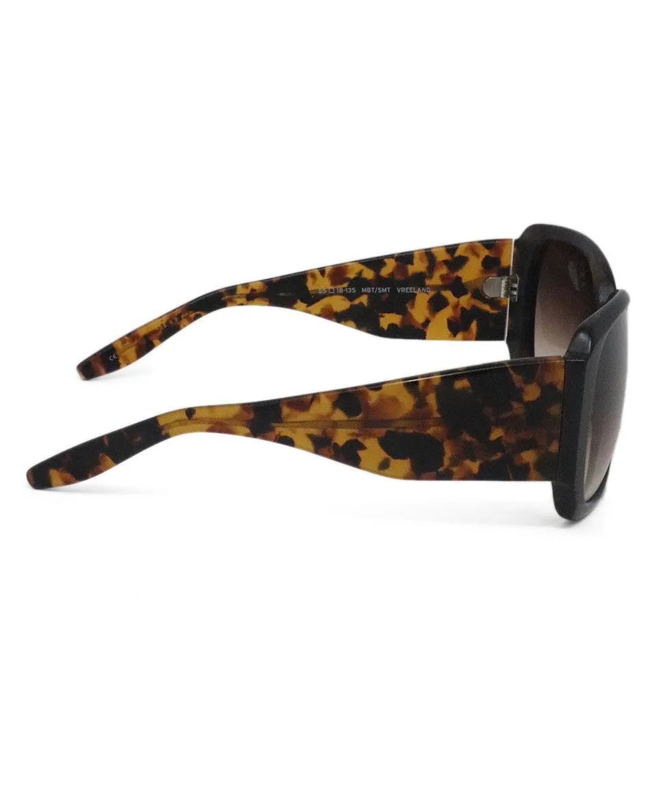 Barton Perreira Black & Tortoise Shell Sunglasses