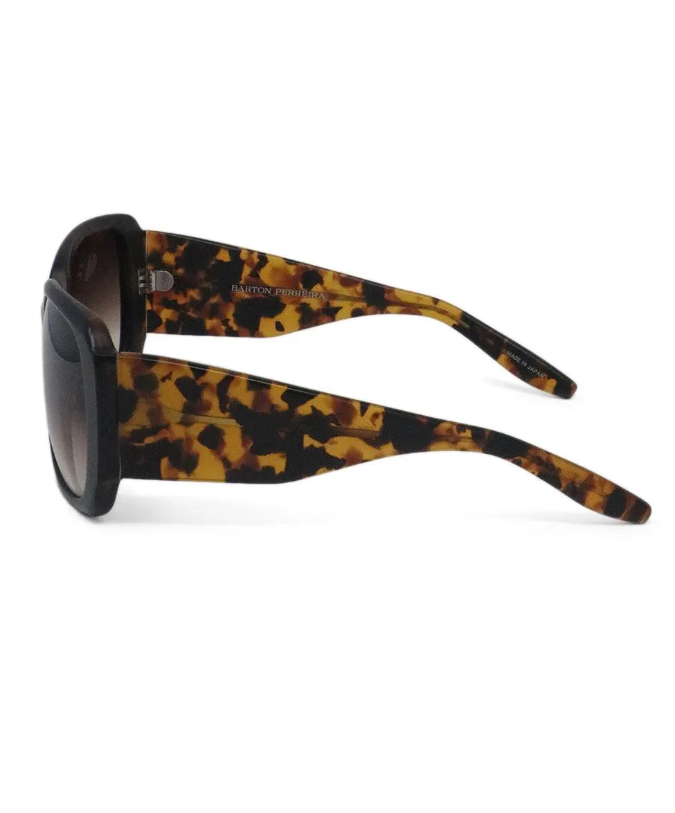 Barton Perreira Black & Tortoise Shell Sunglasses