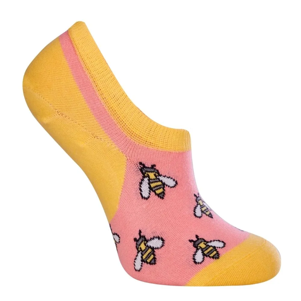 Bee No-Show Socks (Unisex)