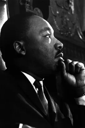 Black And White Photographic Artwork | Andrew Martin Martin Luther King