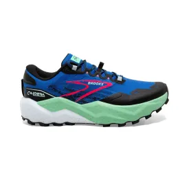 Brooks Caldera 7 (Mens) - Victoria Blue/Black/Spring Bud