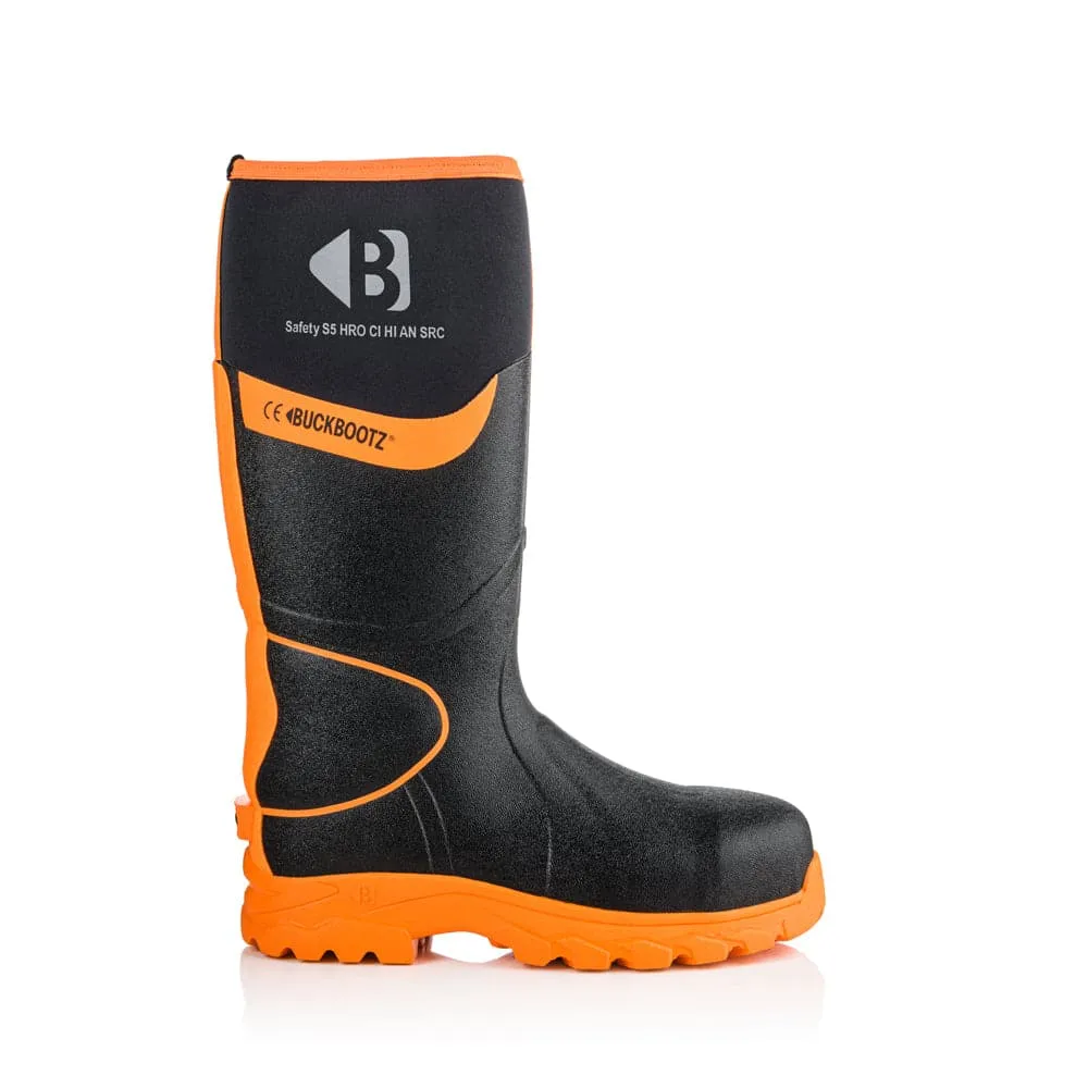 Buckler BBZ8000 S5 360° High Visibility Neoprene / Rubber Safety Wellington Boot with Ankle Protection