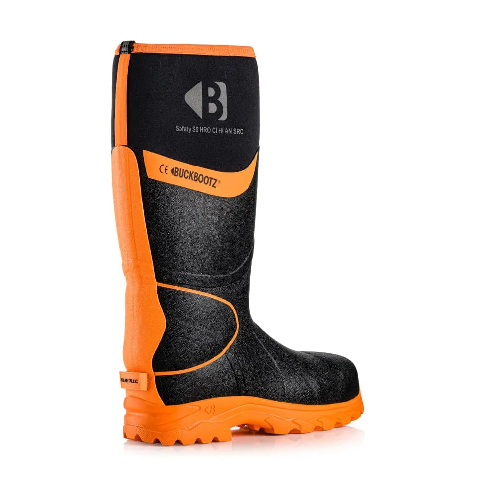 Buckler BBZ8000 S5 360° High Visibility Neoprene / Rubber Safety Wellington Boot with Ankle Protection