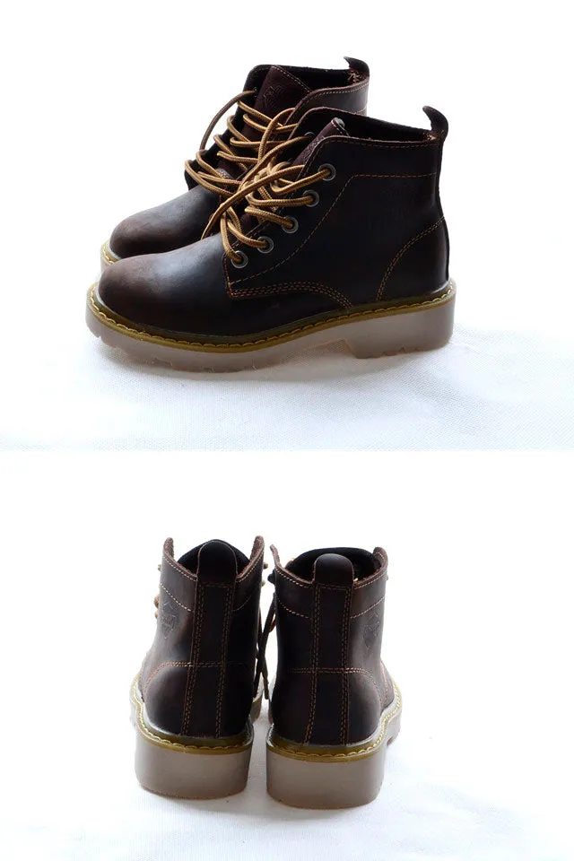 Casual Leather Women's Doc Marten Boots