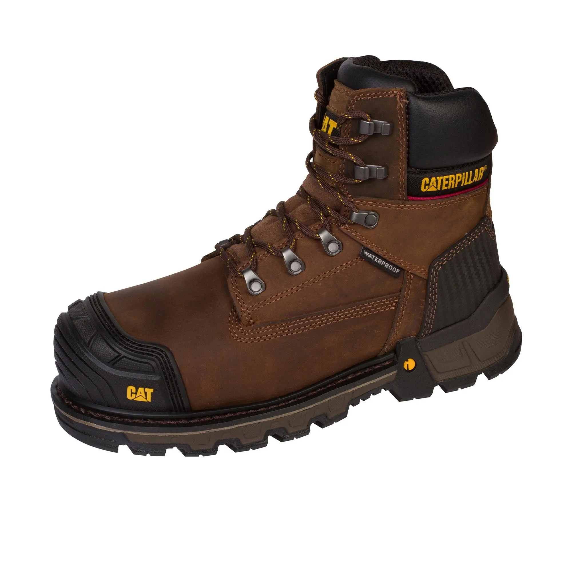 Caterpillar ExcavatorXL 6 Inch Composite Toe Dark Brown