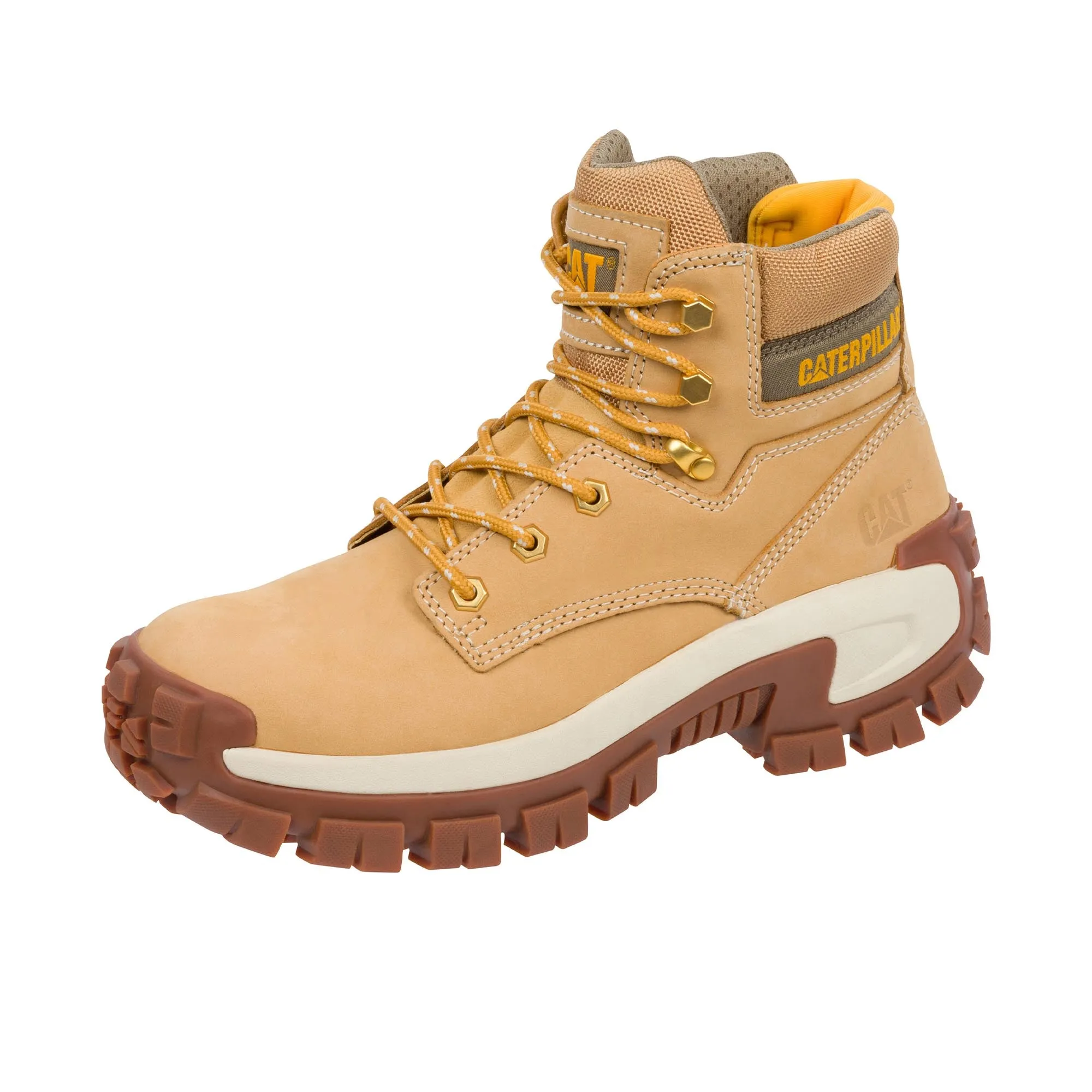 Caterpillar Invader Hi Steel Toe Honey Reset