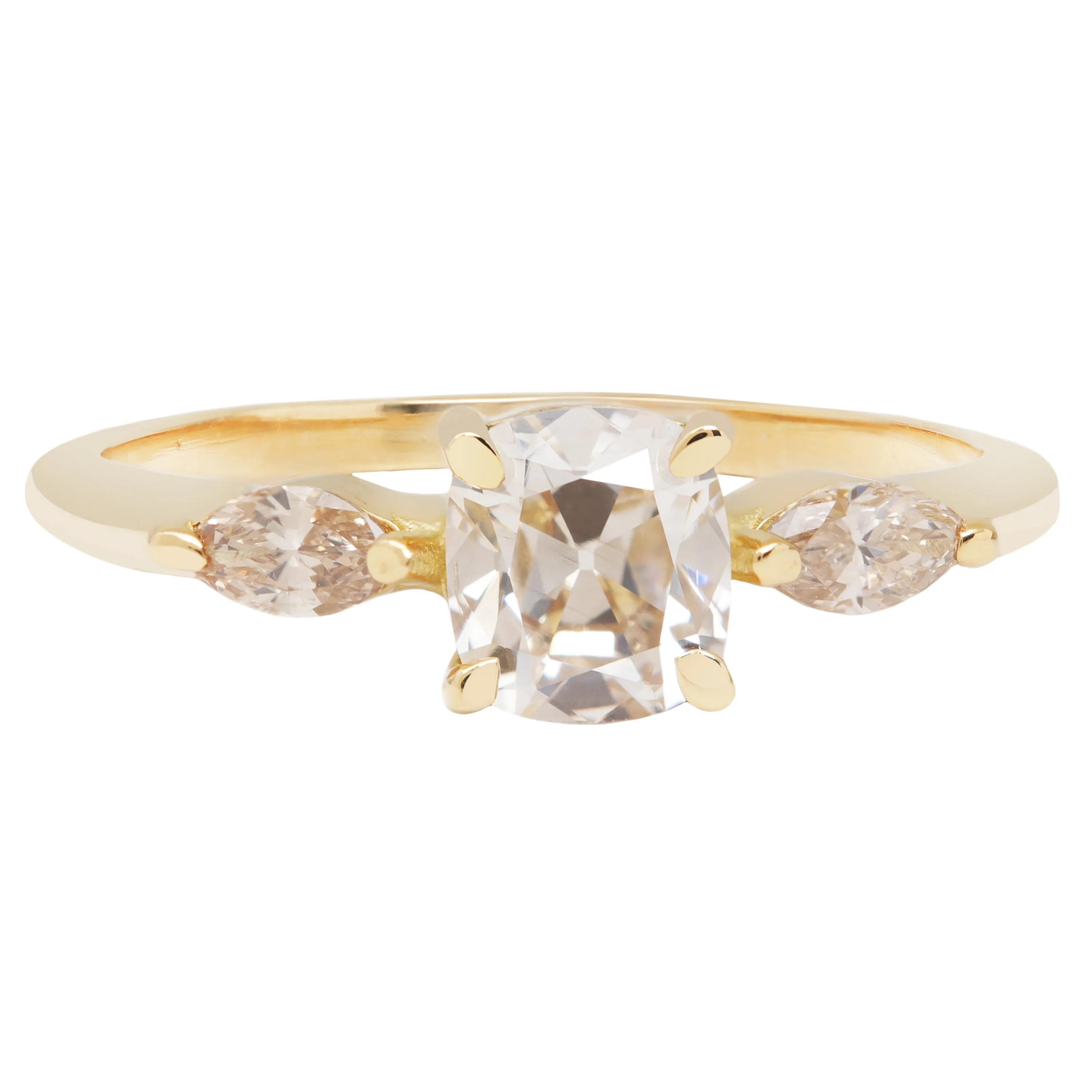 Champagne Diamond Harmony Ring