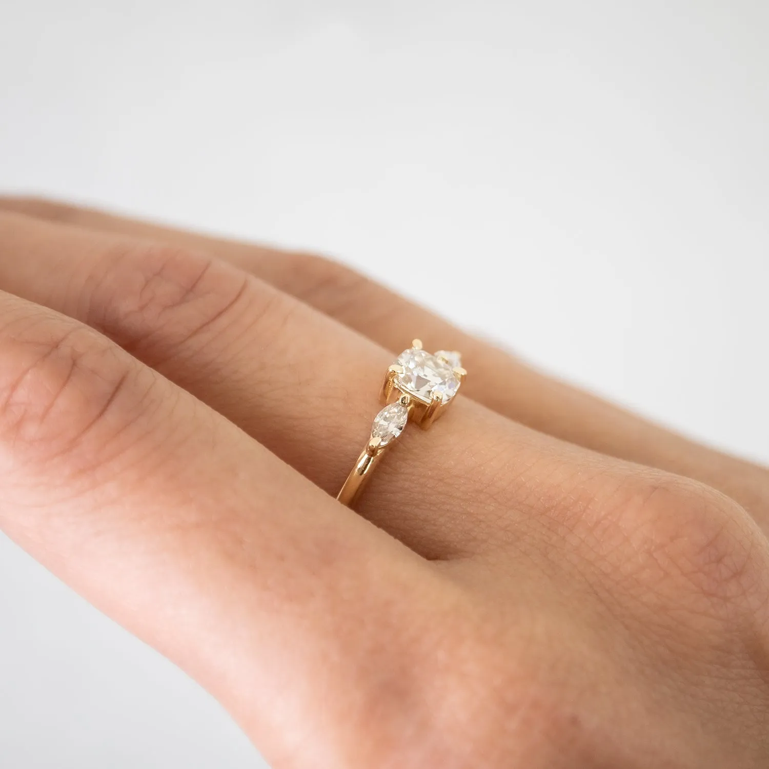 Champagne Diamond Harmony Ring