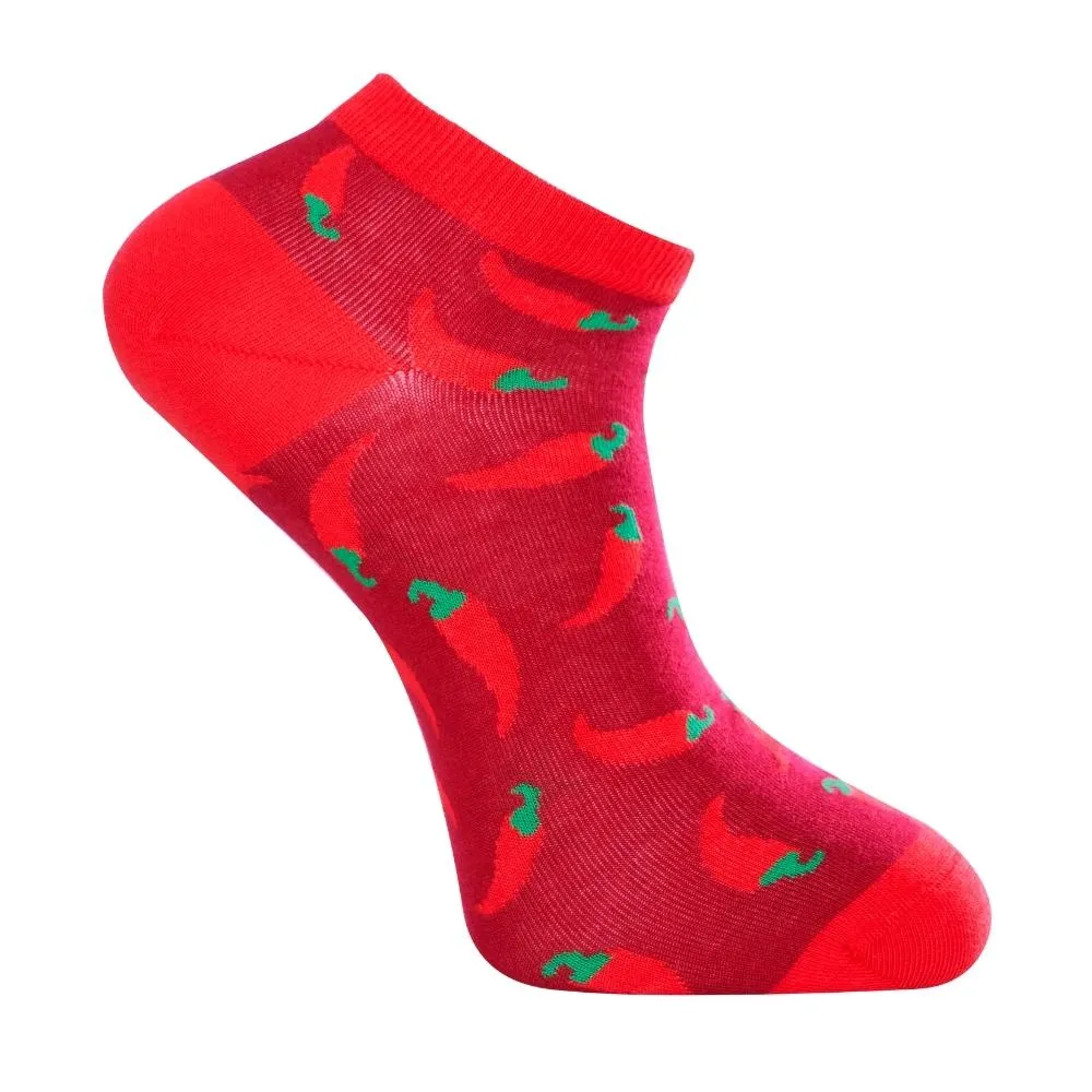 Chili Pepper Ankle Socks (Unisex)