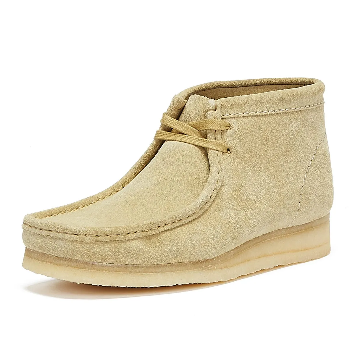 Clarks Originals Wallabee Suede Mens Maple Boots