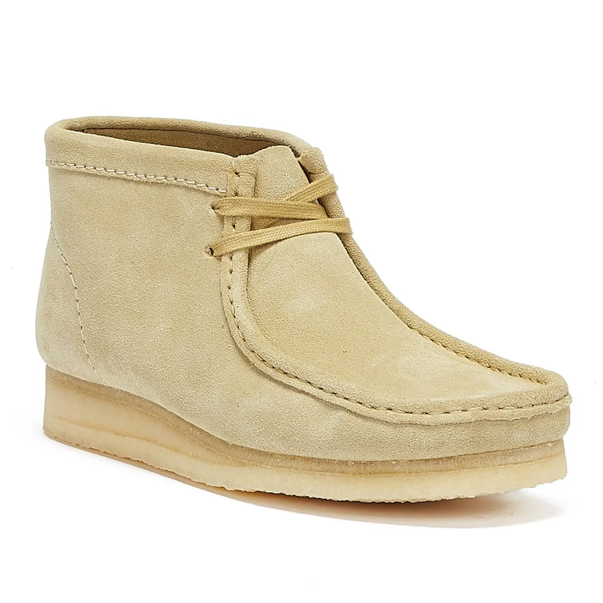 Clarks Originals Wallabee Suede Mens Maple Boots