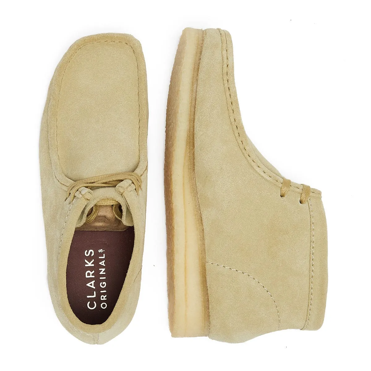 Clarks Originals Wallabee Suede Mens Maple Boots