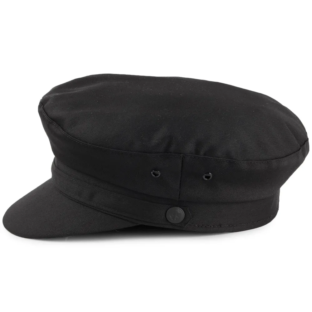 Classic Cotton Fiddler Cap - Black