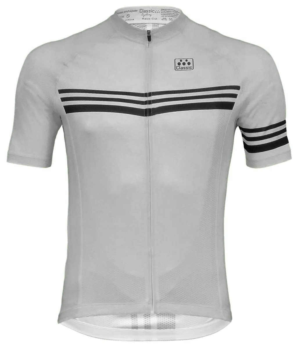 Classic Cycling  Men's Metric 2 Jersey - Gray