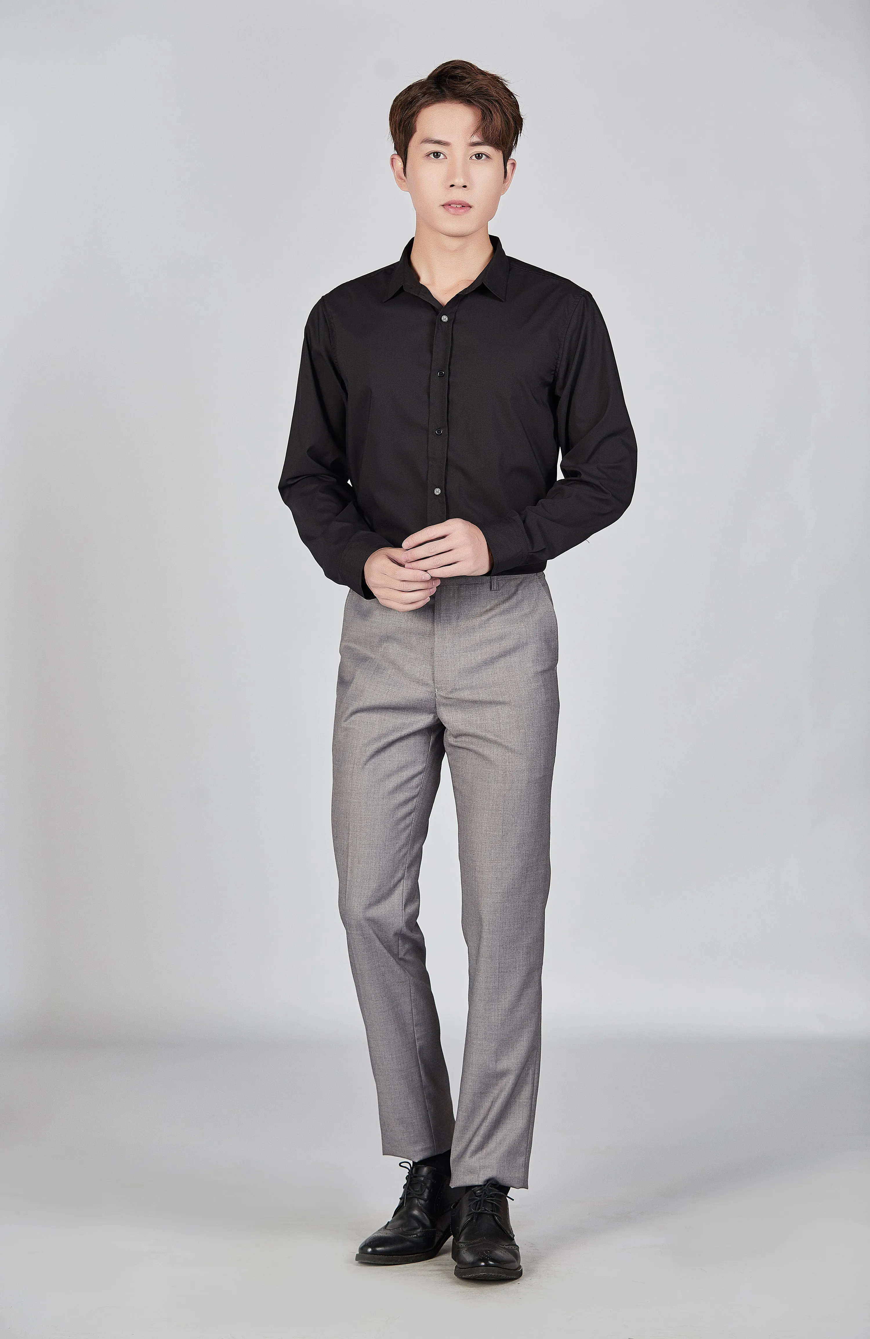 Classic Shirt (Black) 1855