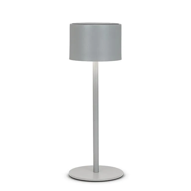 Classic Solar LED Table Lamp - Cape Cod Gray