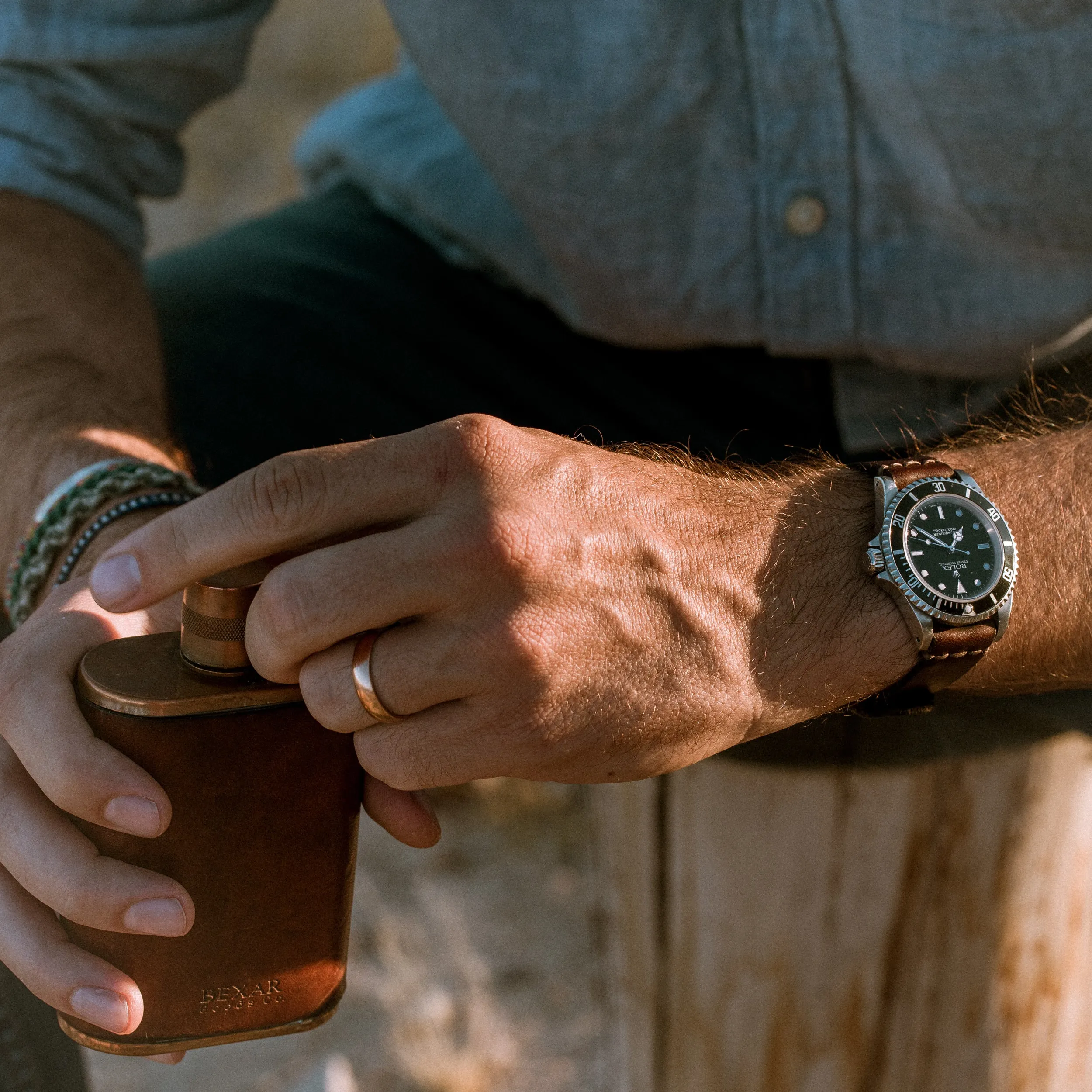 Classic Watch Strap // Dark Brown